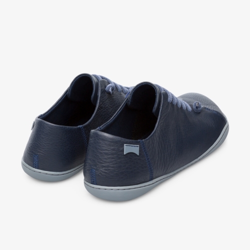 Camper Peu Mens Casual Shoes US-12432 Navy Discount USA